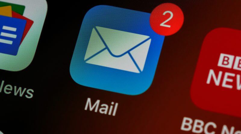 Abbildung E-Mail-Postfach, Betrugs-E-Mails in Umlauf
